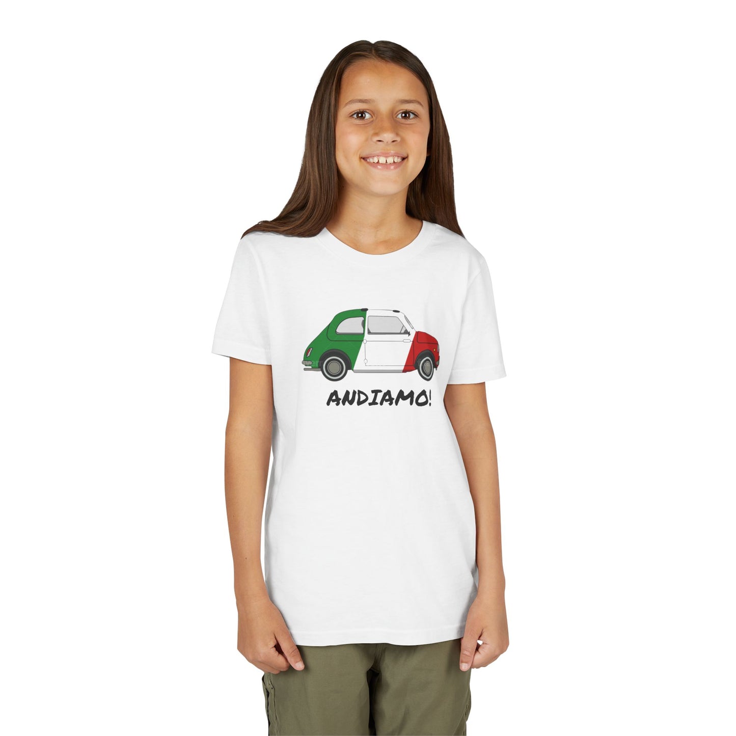 Andiamo Fiat Youth Tshirt