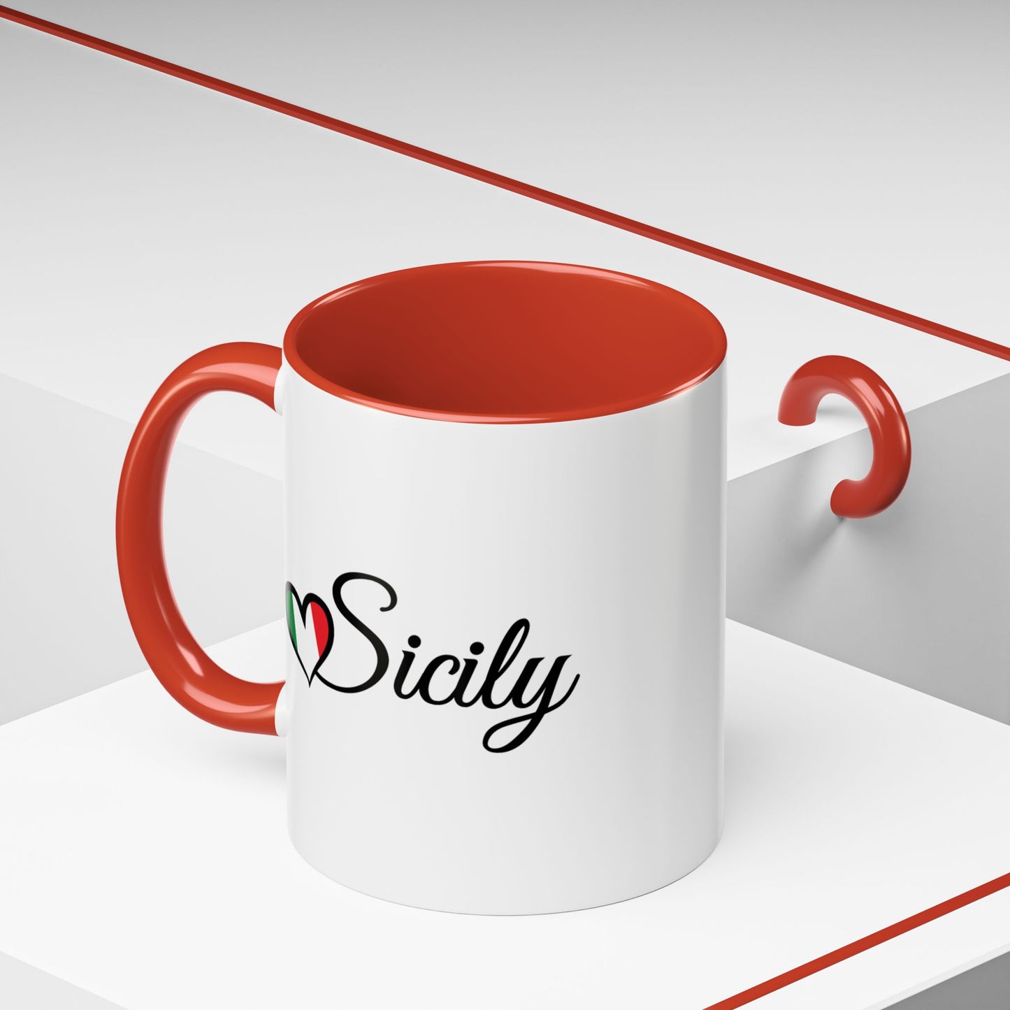 I Love Sicily 11 oz mug