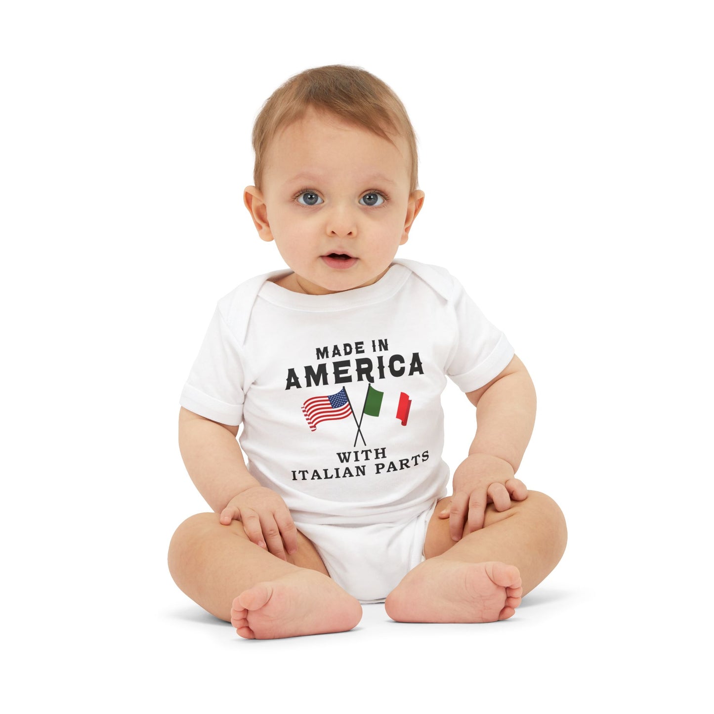 Made in America with Italian Parts, Onesie
