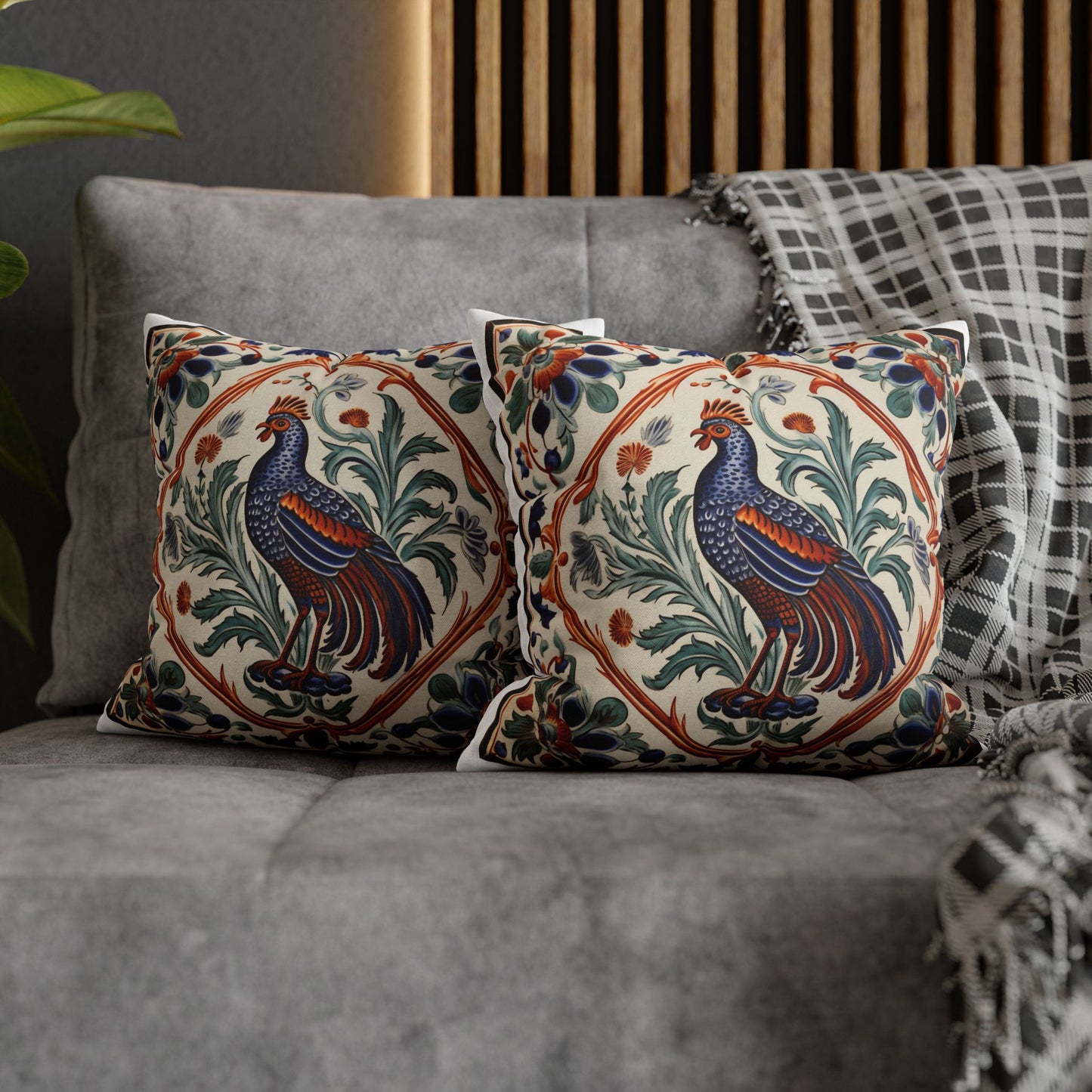 Italian Tile #2 Square Pillowcase