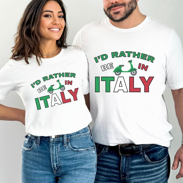 I'd Rather Be in Italy - T- Shirt