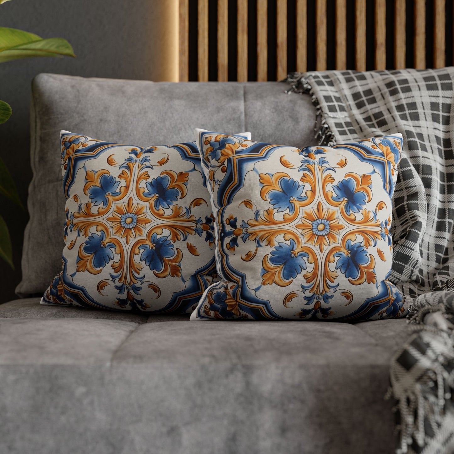 Italian Tile #6 Square Pillowcase