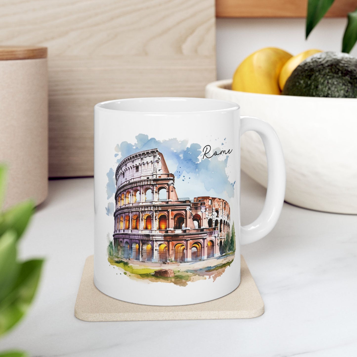 Rome - Ceramic Mug, (11oz)