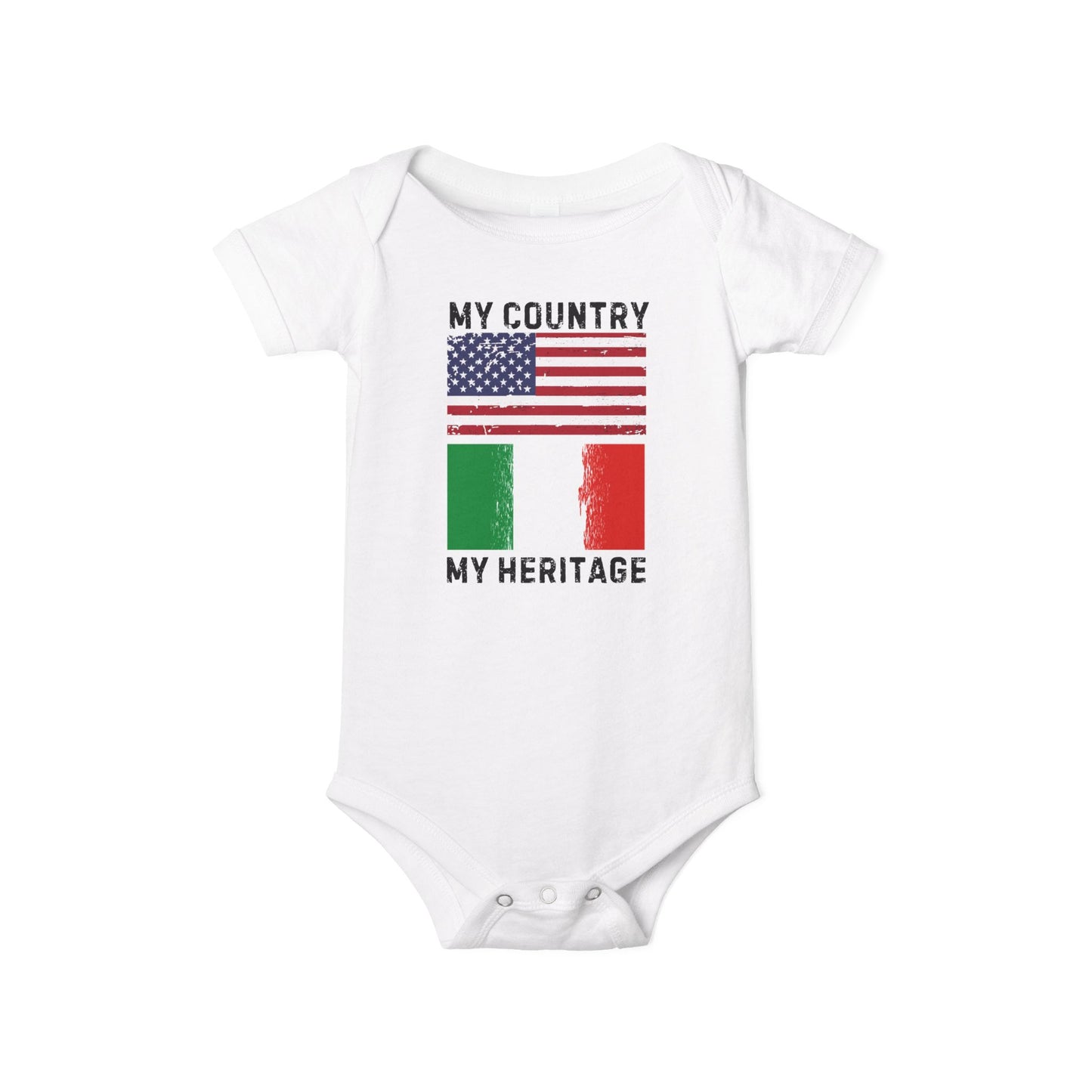 My Country, My Heritage Infant Onesie
