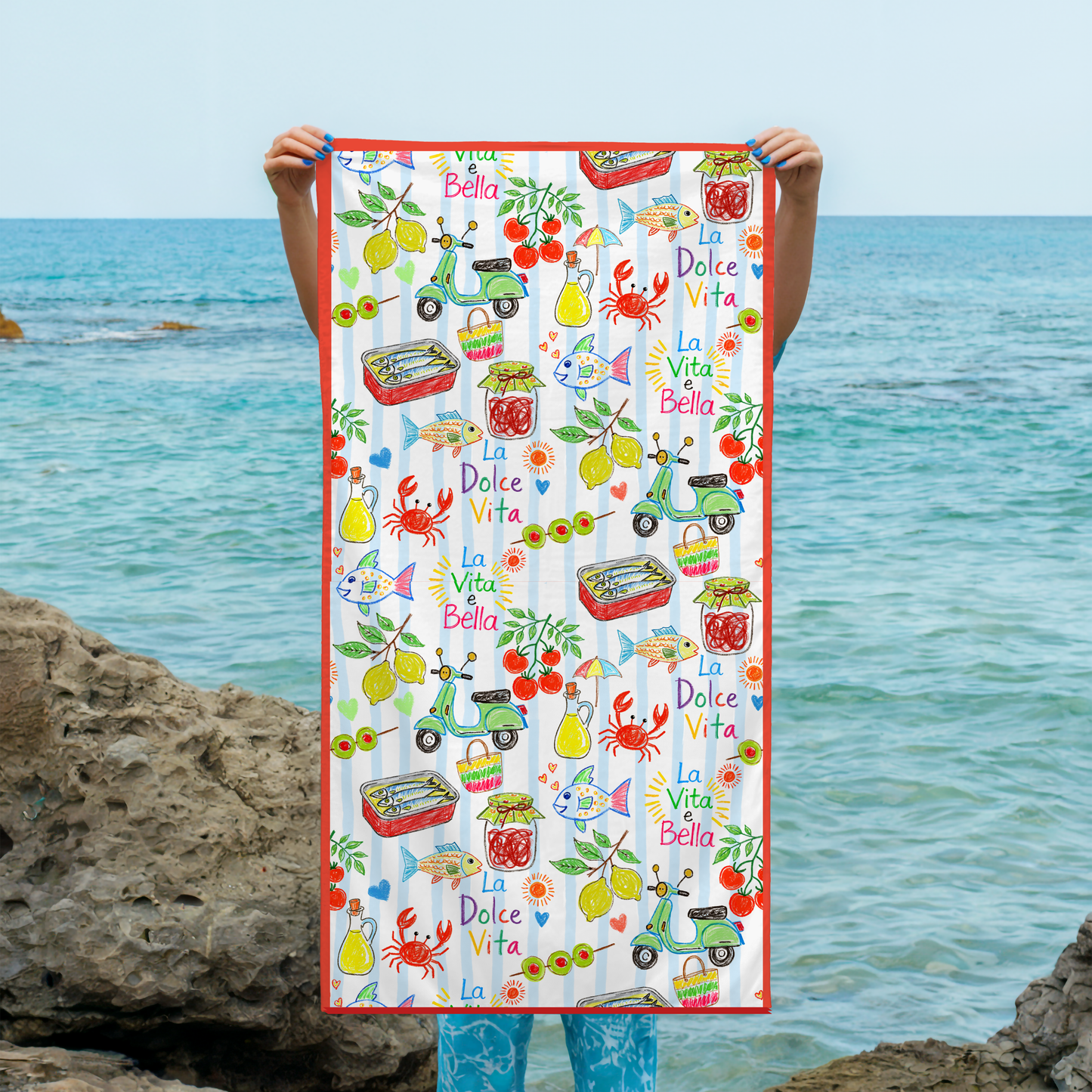 La Dolce Beach Towel