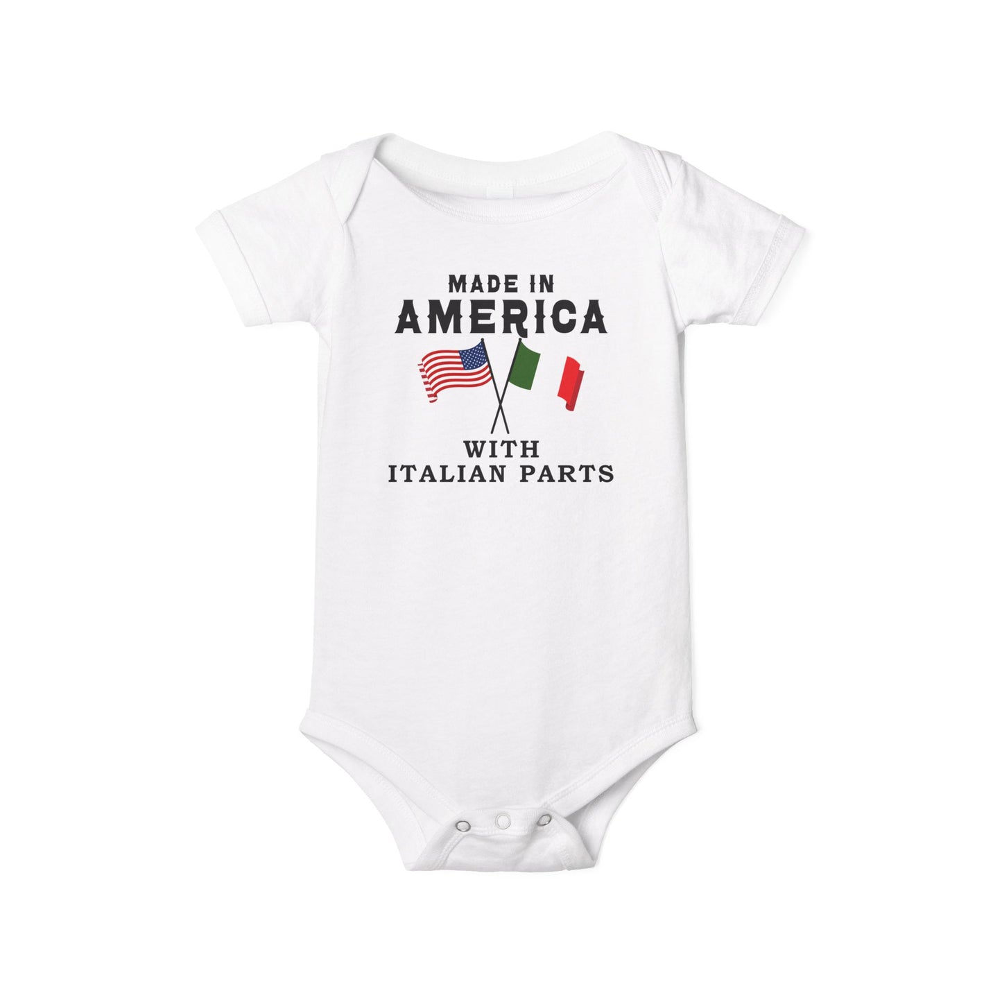 Made in America with Italian Parts, Onesie