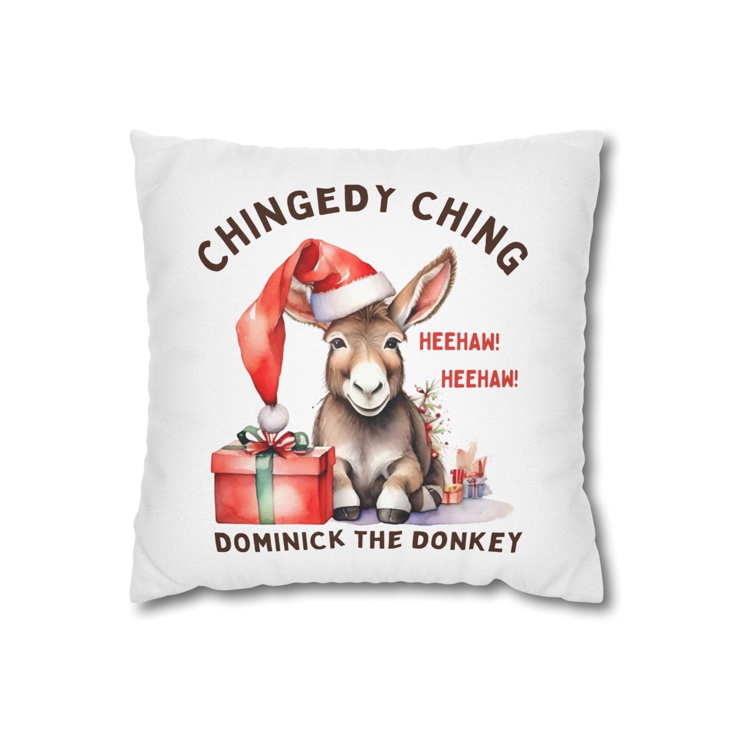Dominick the Donkey #2 Square Pillowcase
