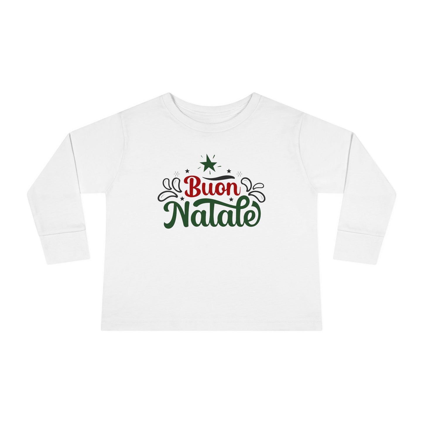 Buon Natale -Toddler Long Sleeve Tee