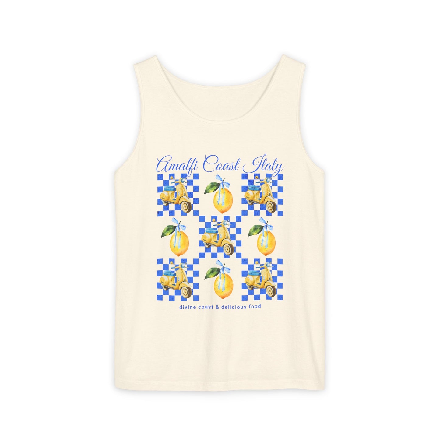 Amalfi Coast Italy - Comfort Colors® Tank Top
