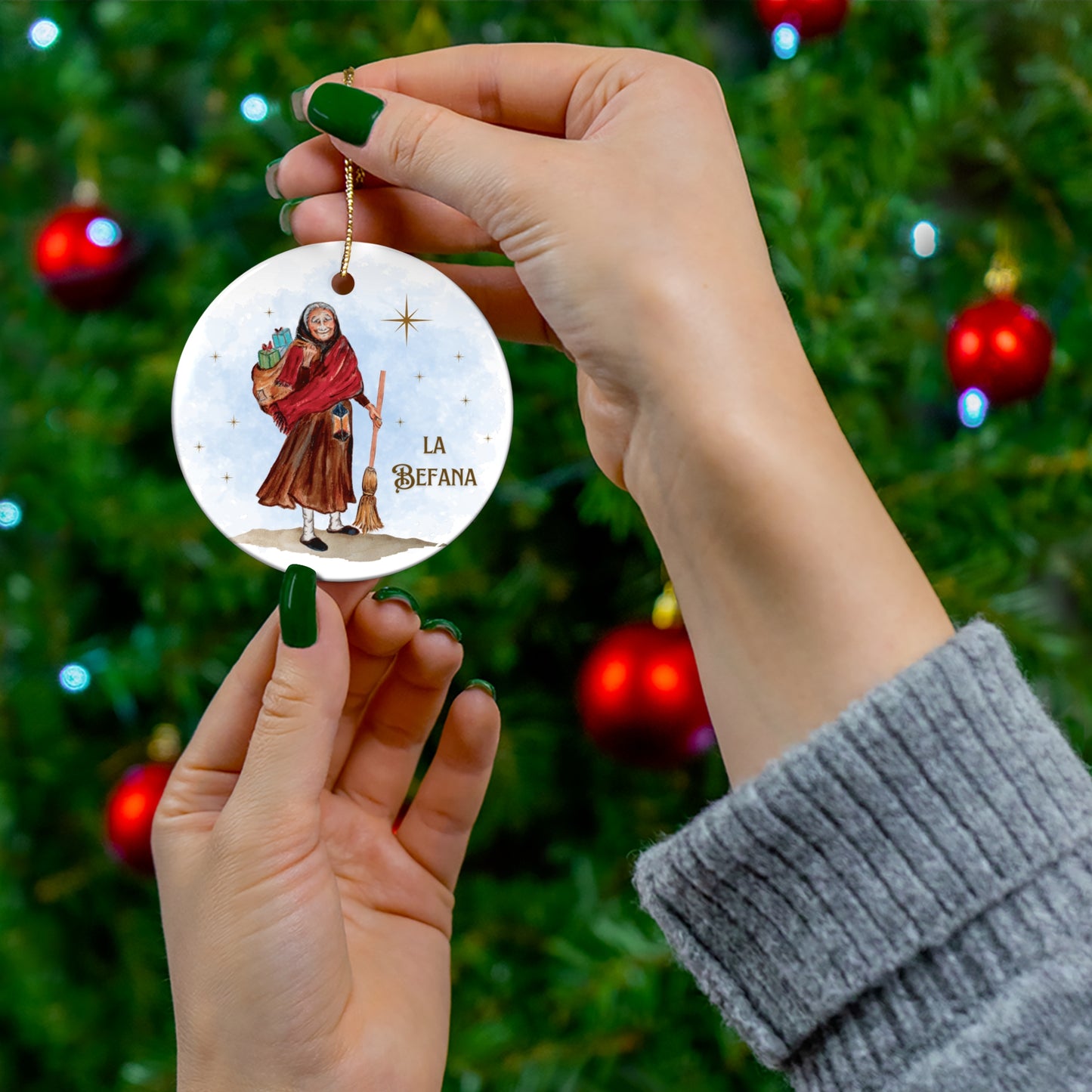 La Befana Ornament - Standing