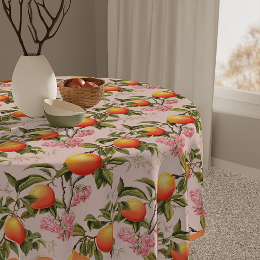 Sicilian Orange Blossom Tablecloth