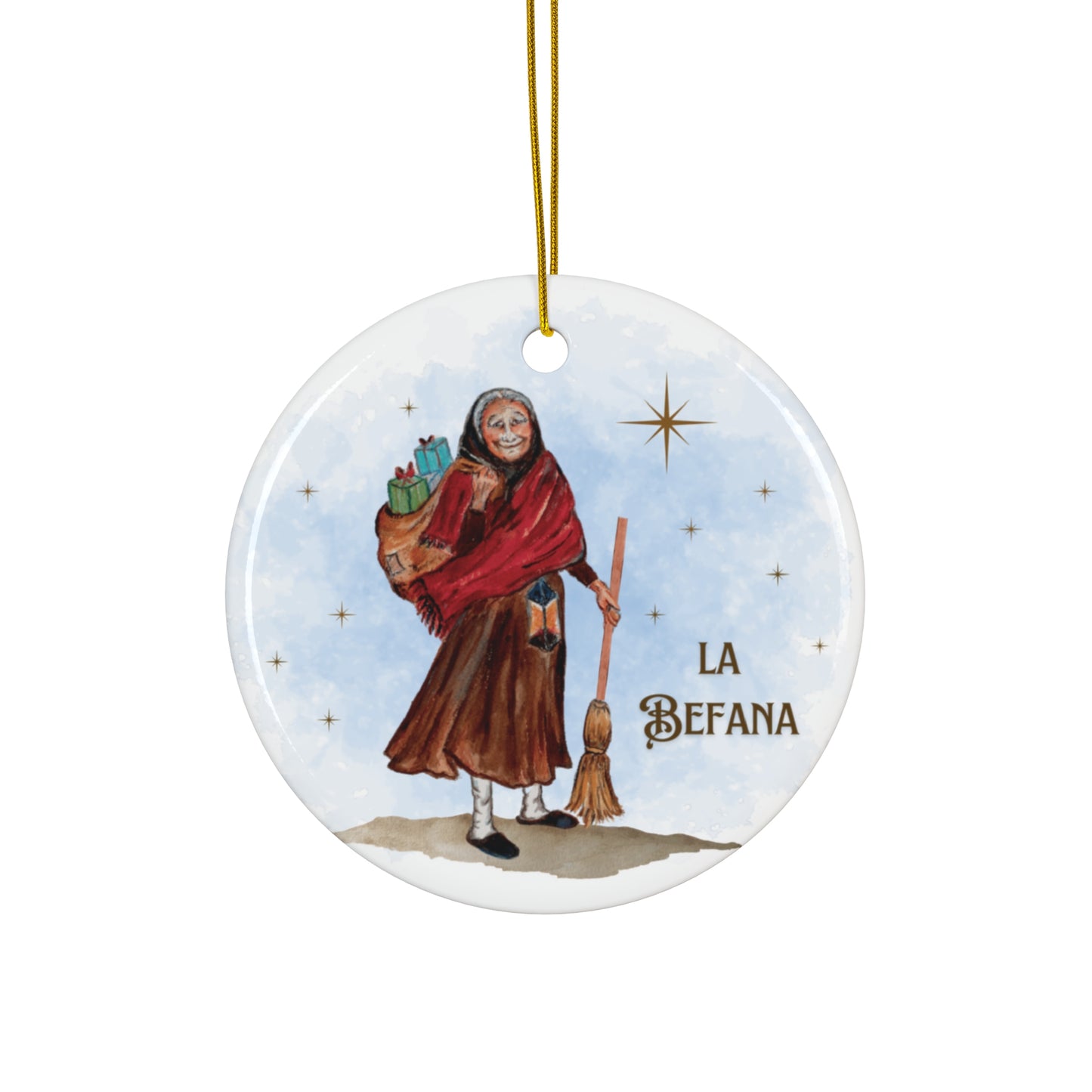 La Befana Ornament - Standing