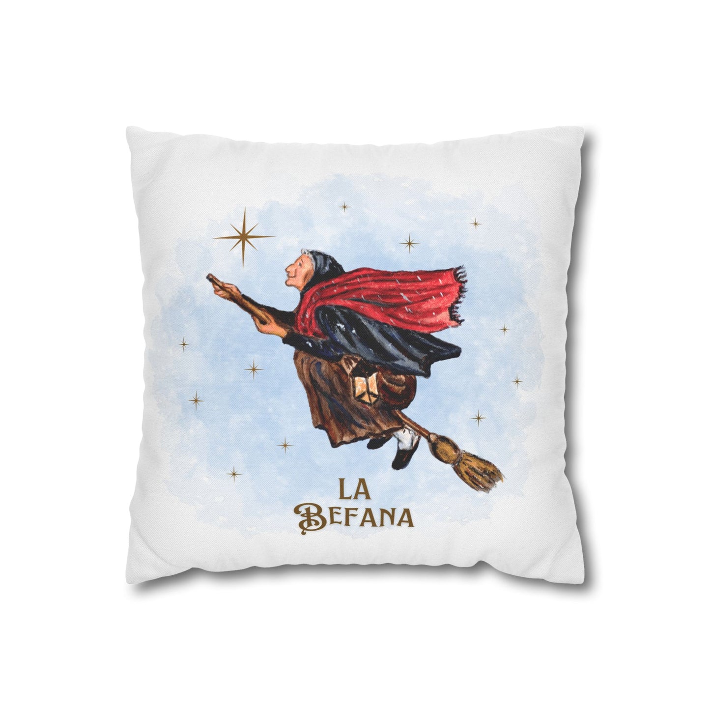 La Befana Square Pillowcase