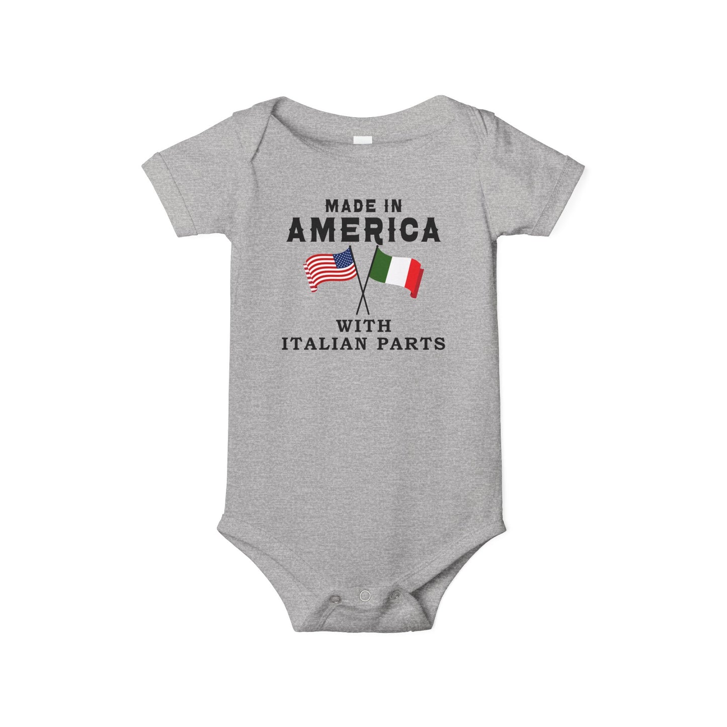 Made in America with Italian Parts, Onesie