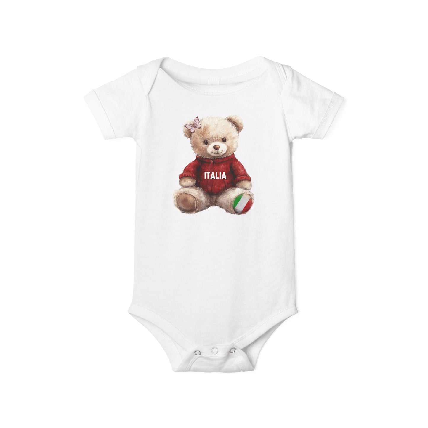 "Italia" Teddy Onesie