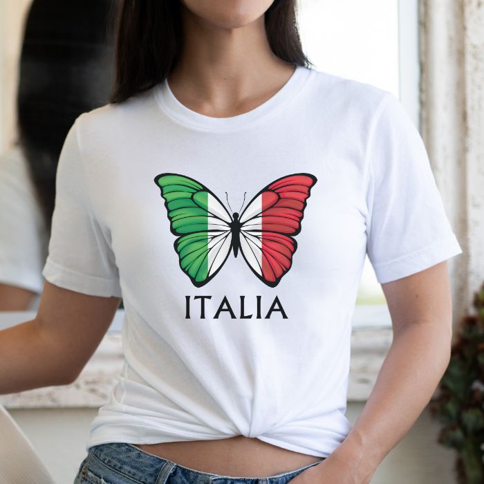 Italian Butterfly T -Shirt
