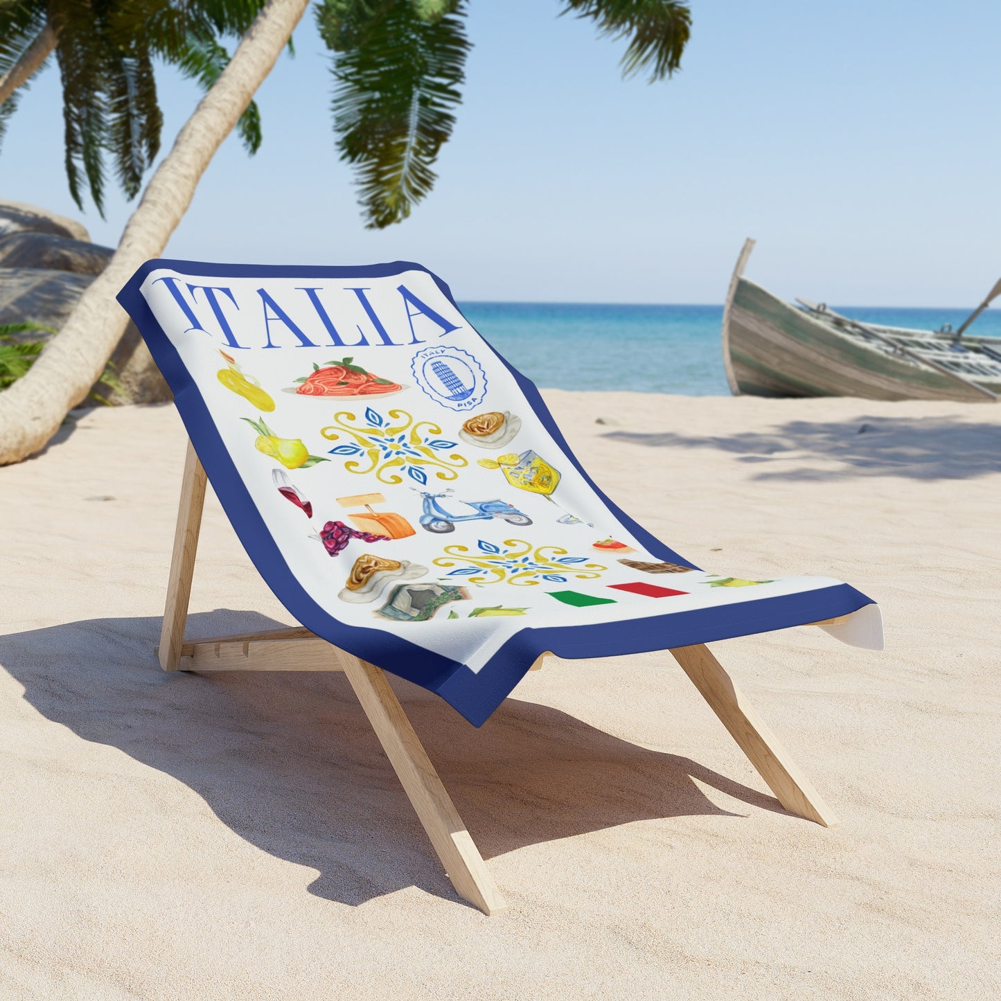 Italian Icon Beach Towel