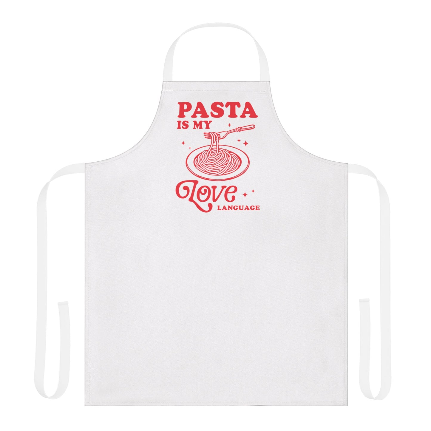 Pasta is My Love Language Kitchen Apron