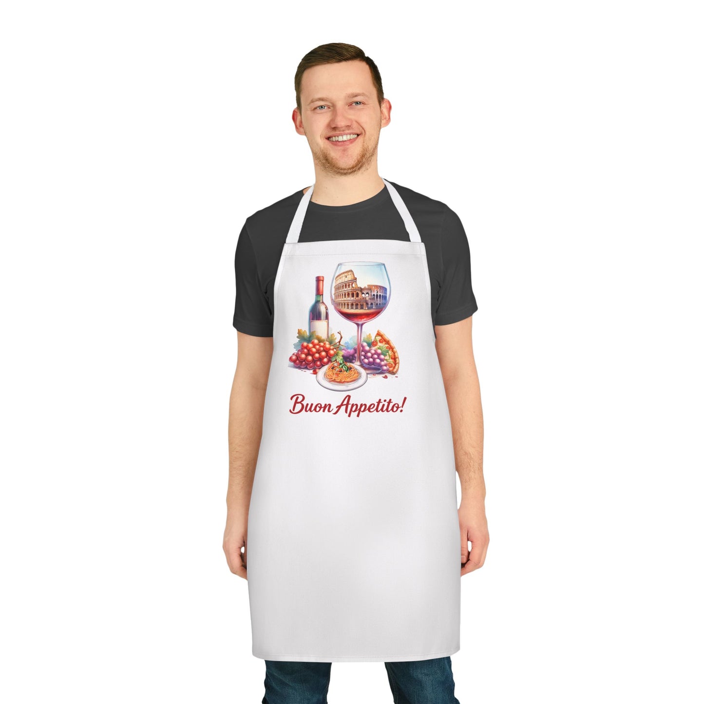 Italian Cooking Apron – “Buon Appetito”