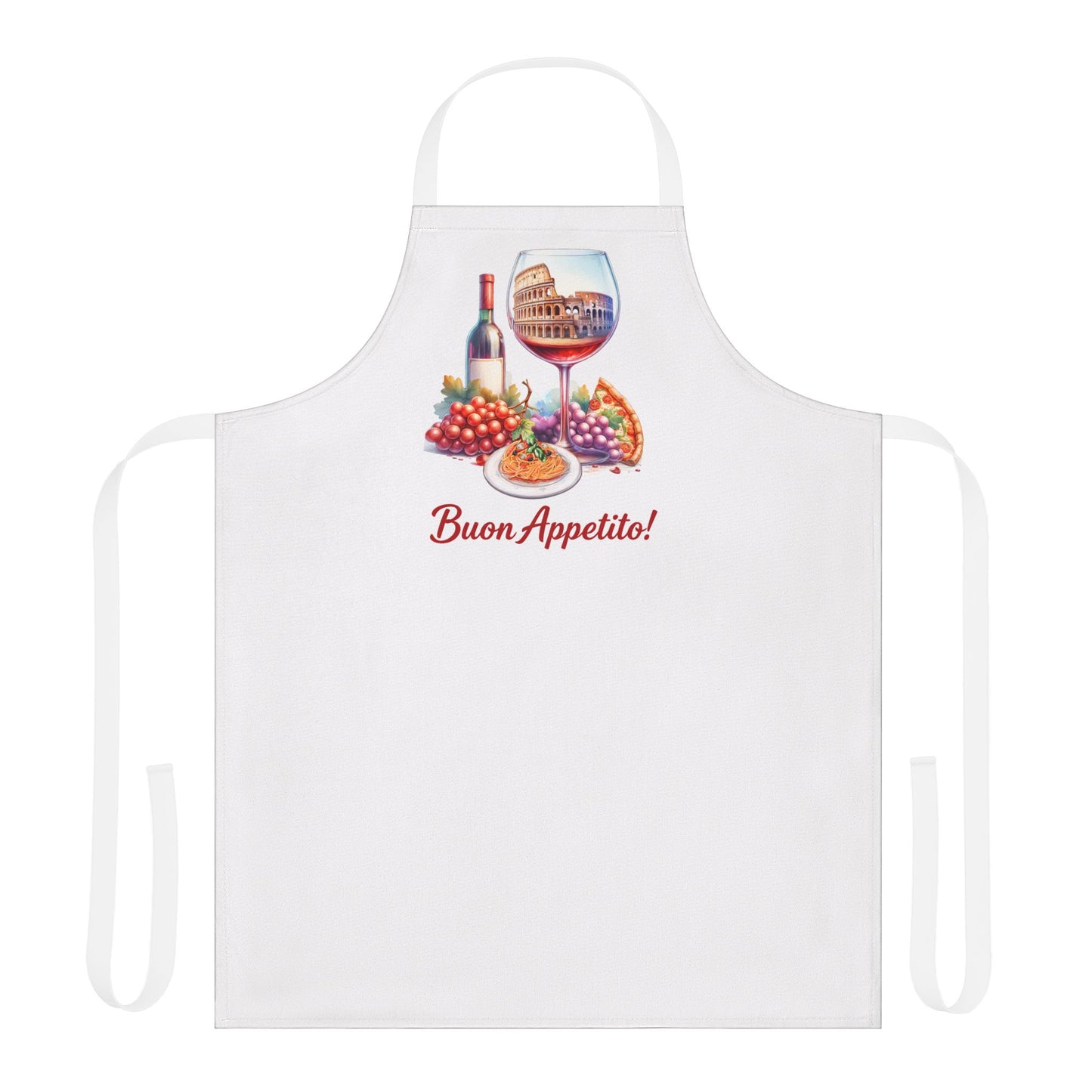 Italian Cooking Apron – “Buon Appetito”