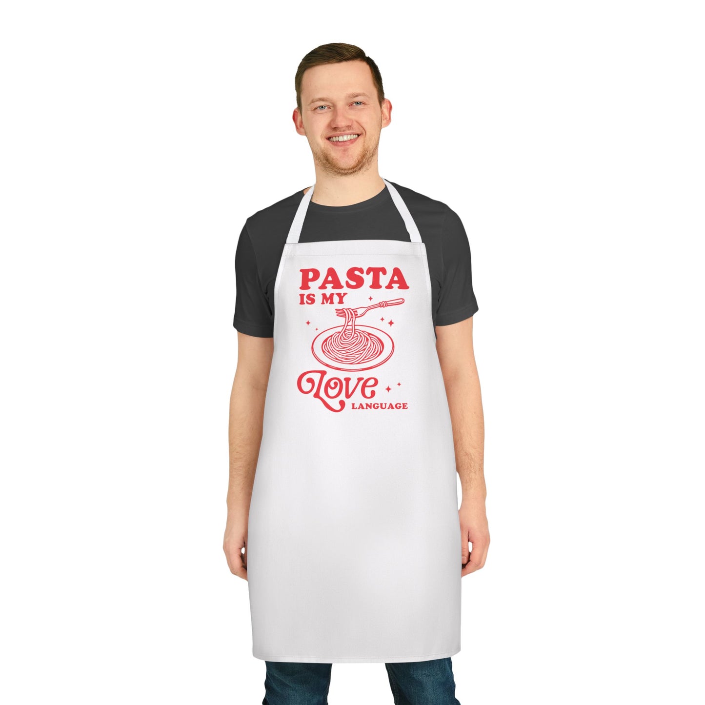 Pasta is My Love Language Kitchen Apron