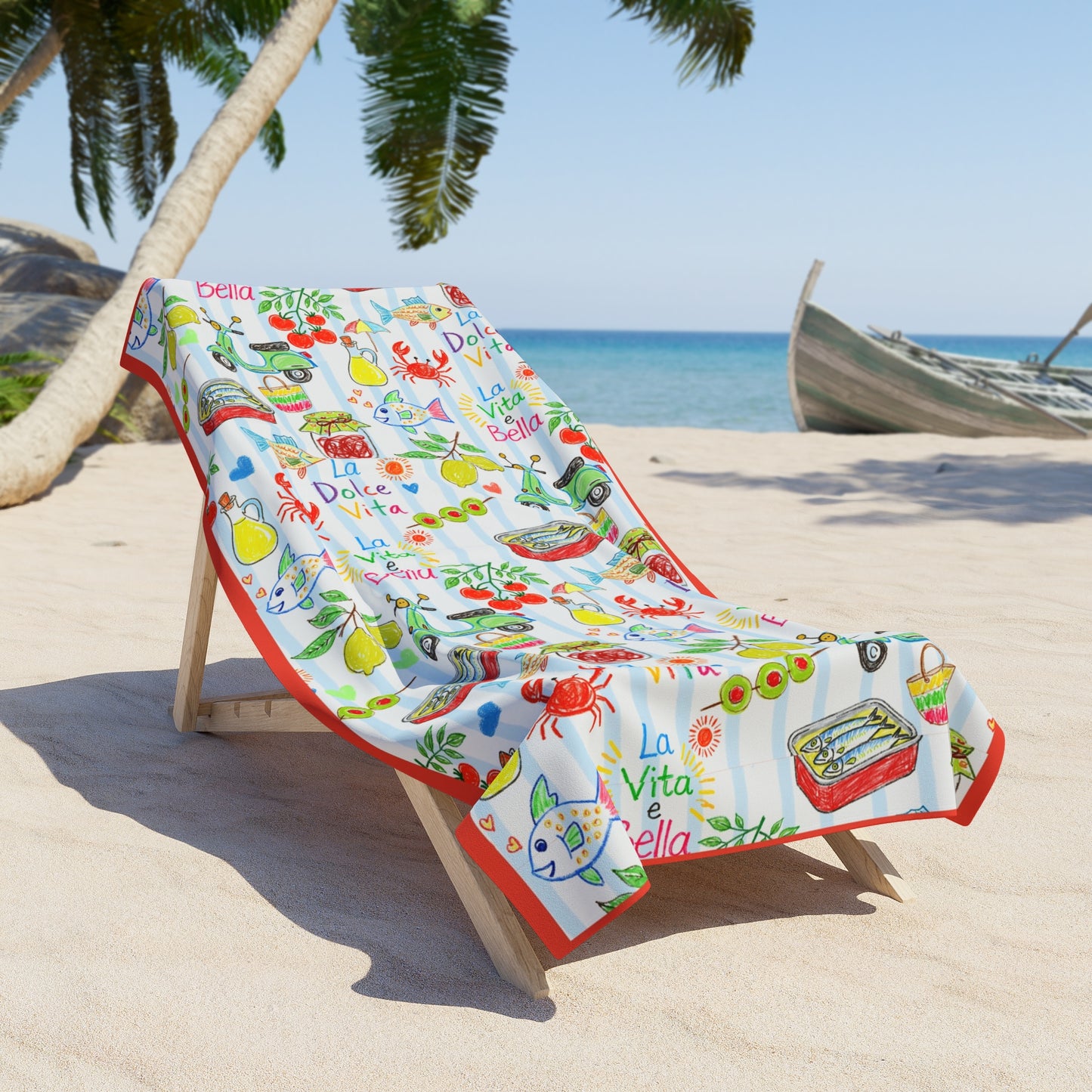La Dolce Beach Towel