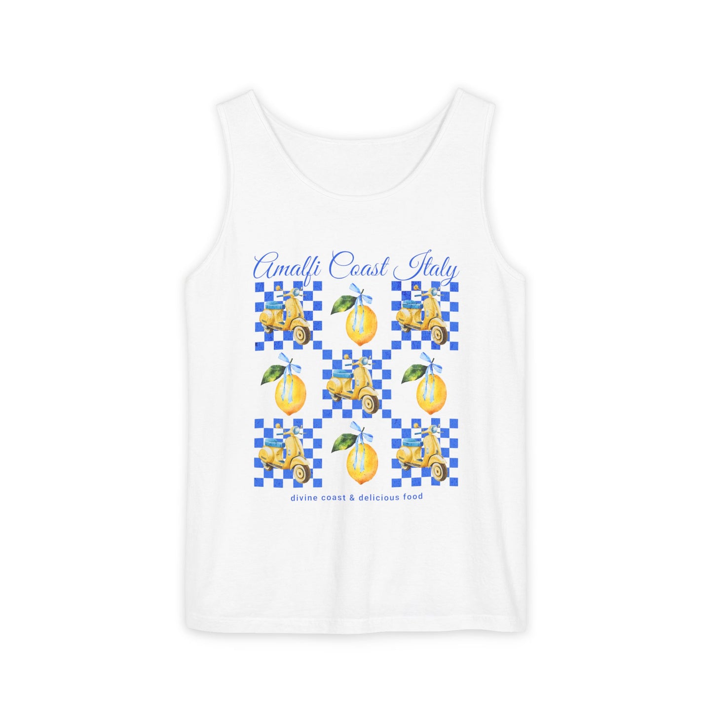 Amalfi Coast Italy - Comfort Colors® Tank Top