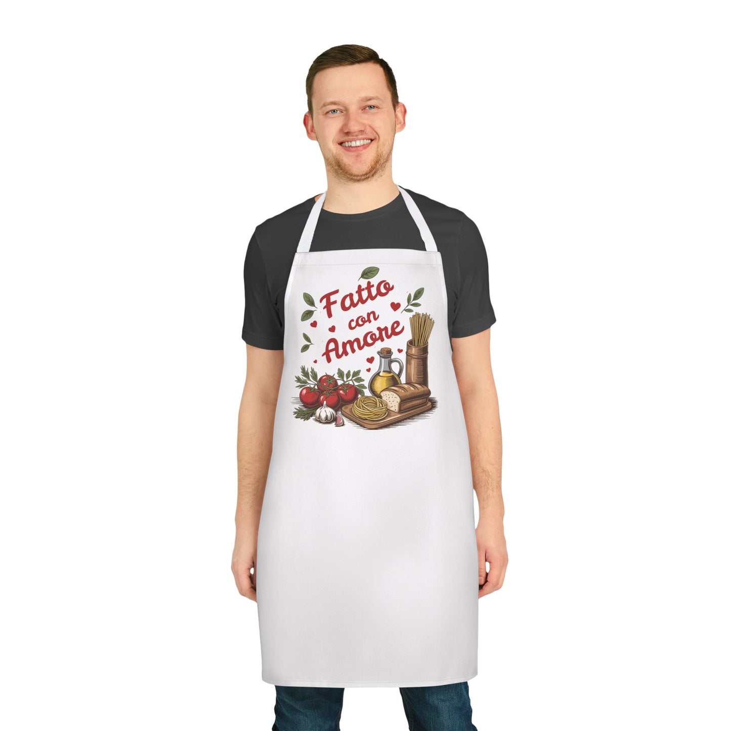 “Fatto con Amore” Italian Kitchen Apron