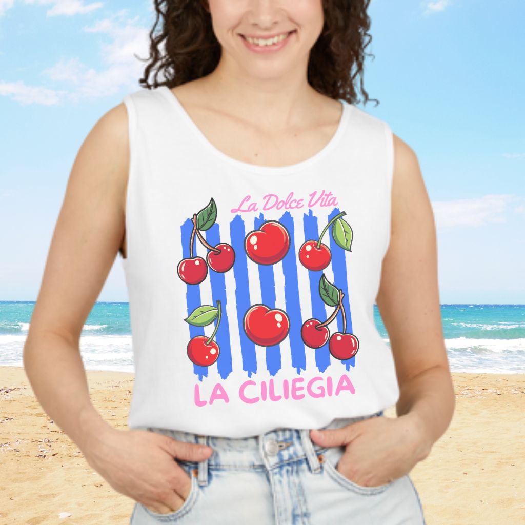 La Dolce Vita / La Ciliega - Comfort Colors® Tank Top