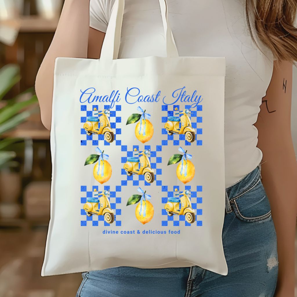 Amalfi Coast Italia Tote Bag