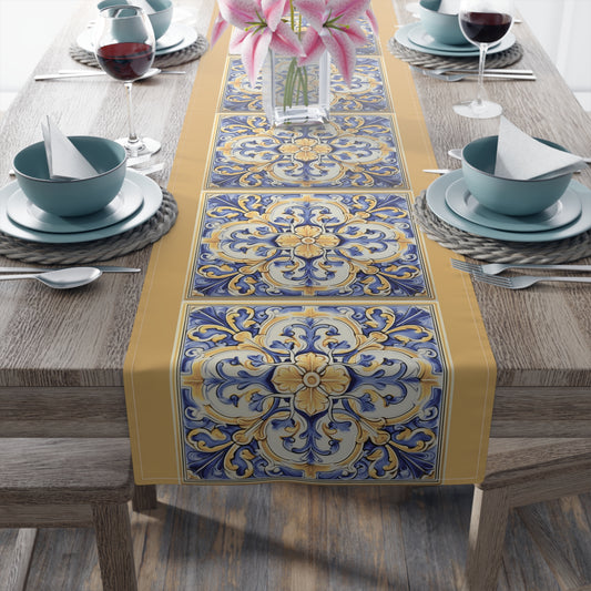 Tuscan Majolica Tile Runner