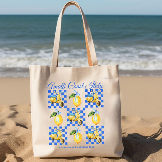 Amalfi Coast Italia Tote Bag