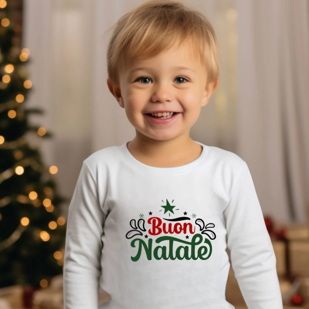 Buon Natale -Toddler Long Sleeve Tee