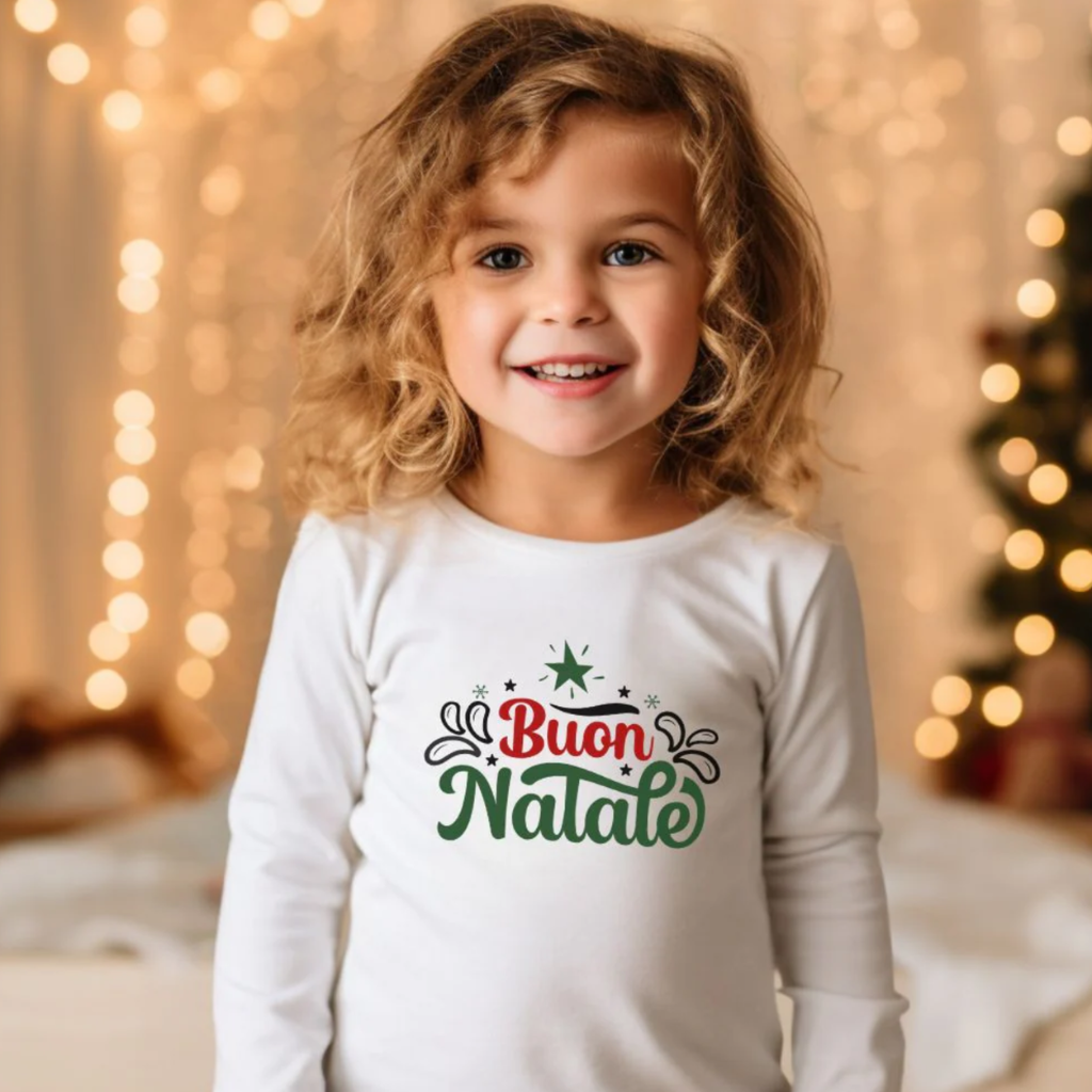 Buon Natale -Toddler Long Sleeve Tee