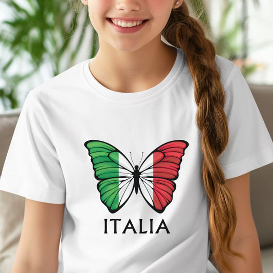 Butterfly "Italia"  Youth Tshirt